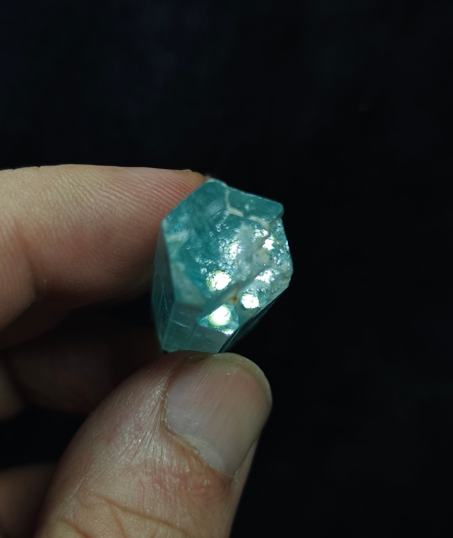 Natural terminated Aquamarine crystal 16 grams