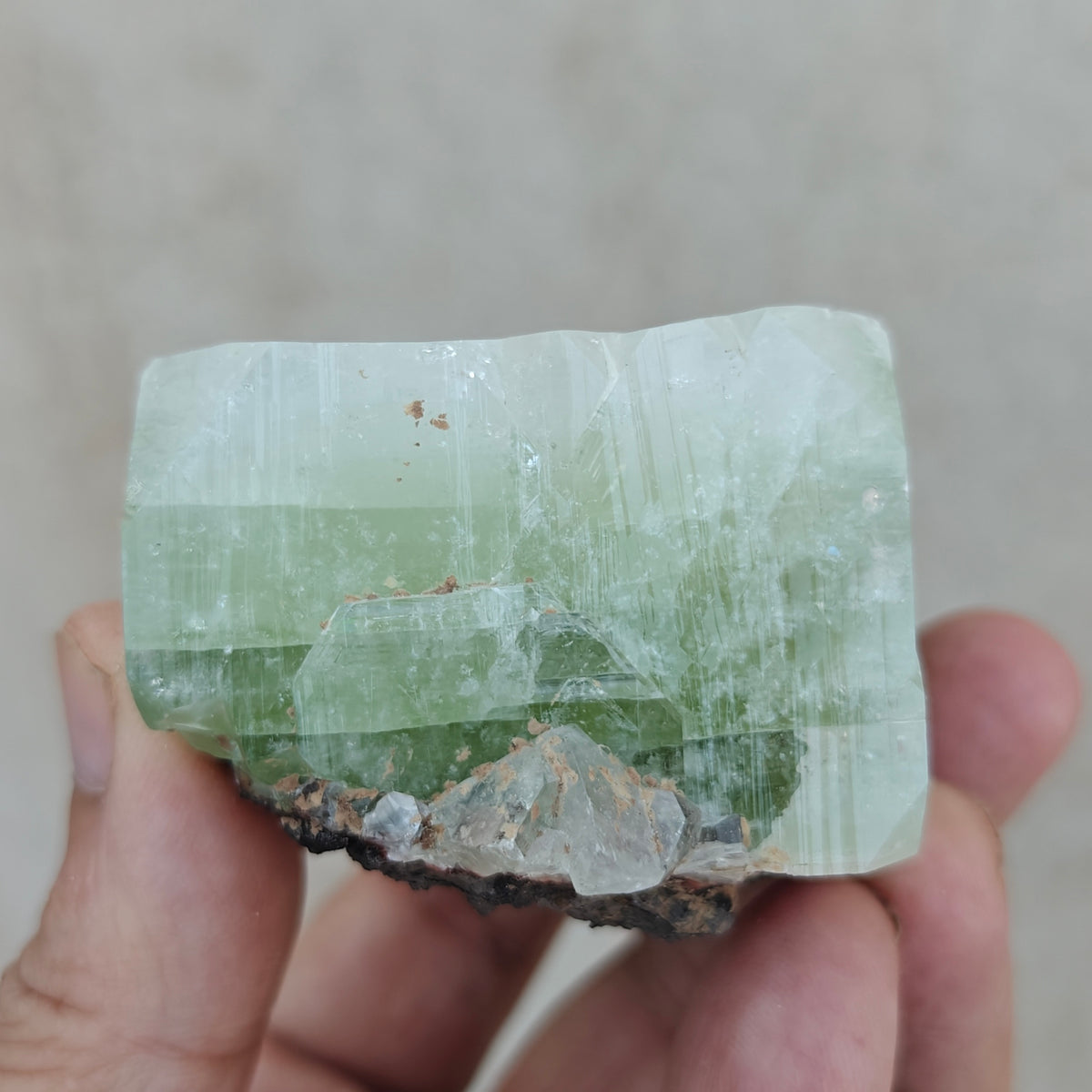 Apophyllite with associated stilbite 237 grams