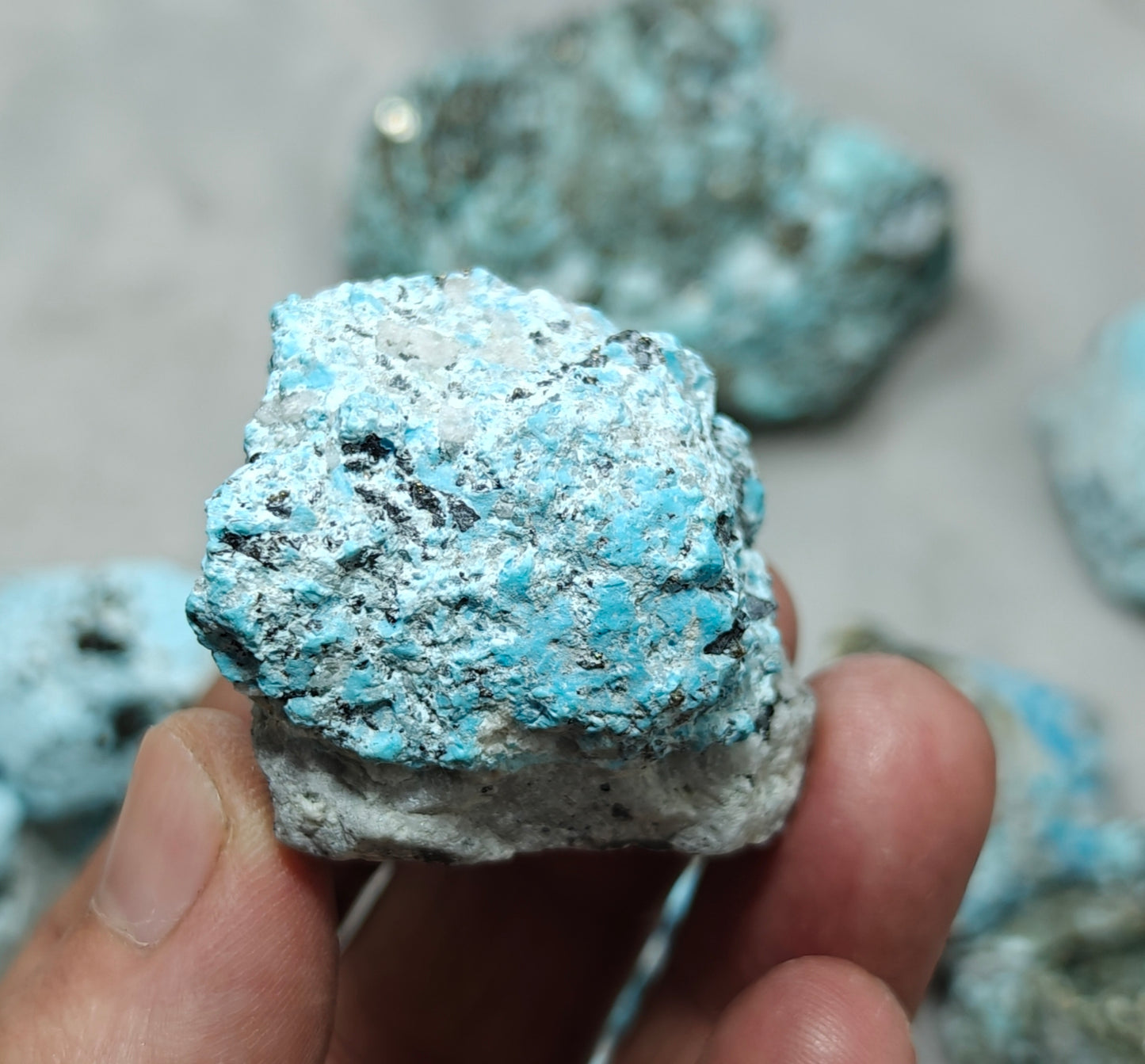 Lot of Natural turquoise 1 kg