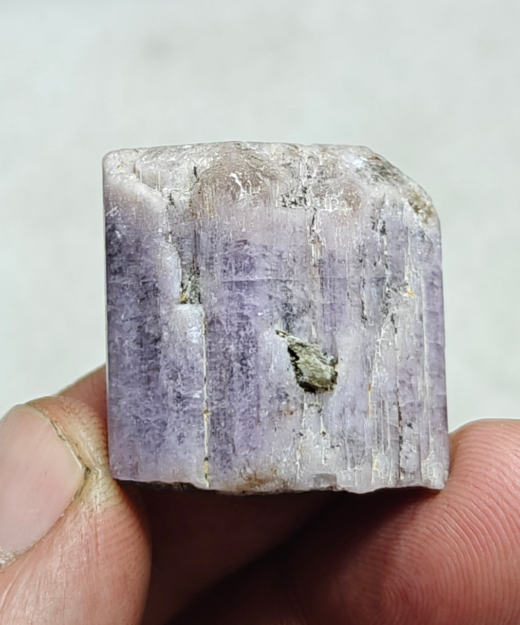 2nd generation purple over yellow fluorescent apatite 22 grams