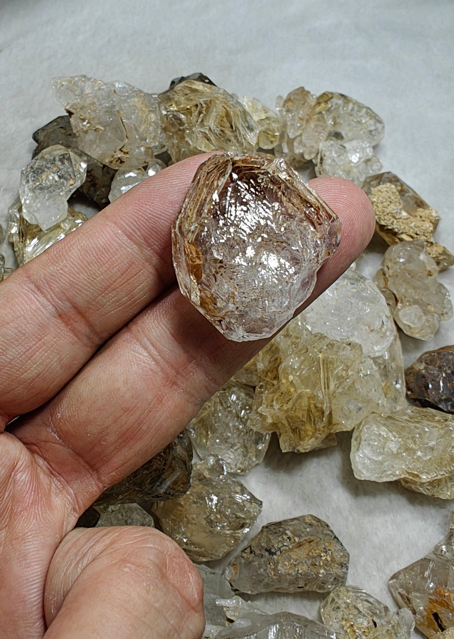 Fenster quartz window quartz crystals collection 900 grams