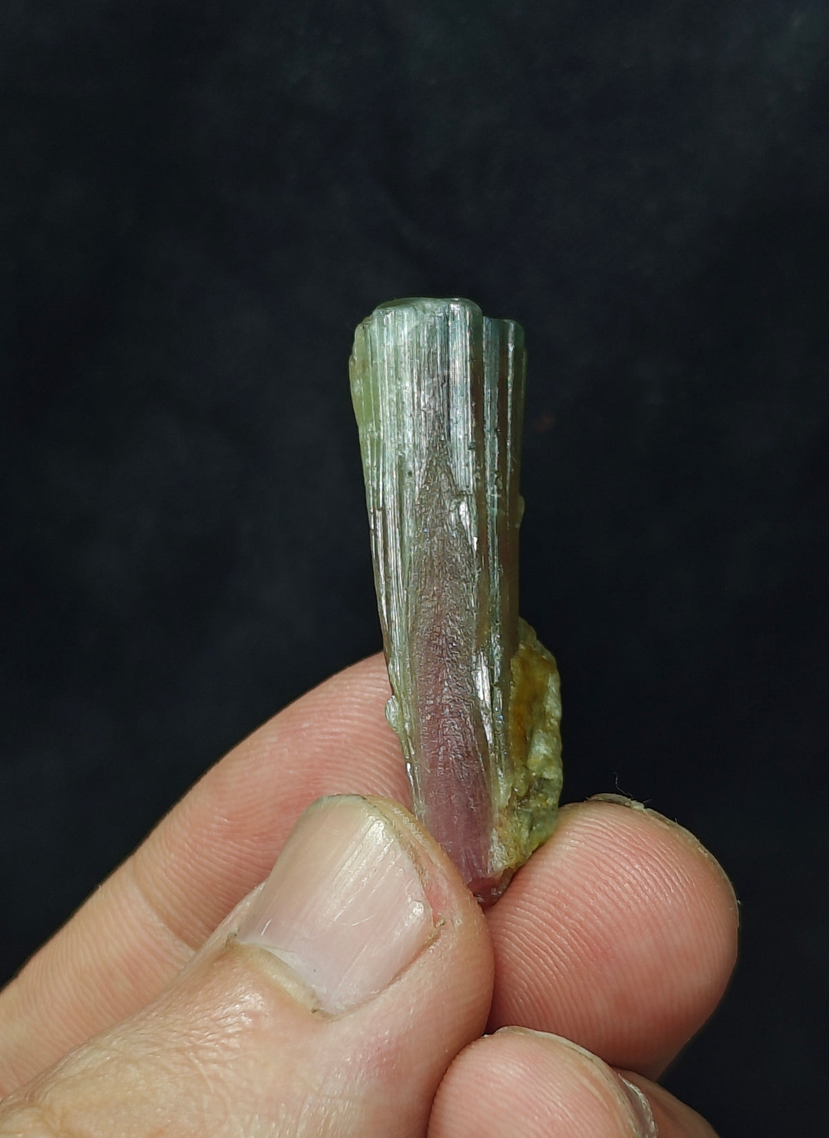 Natural watermelon Tourmaline crystal 45 carats