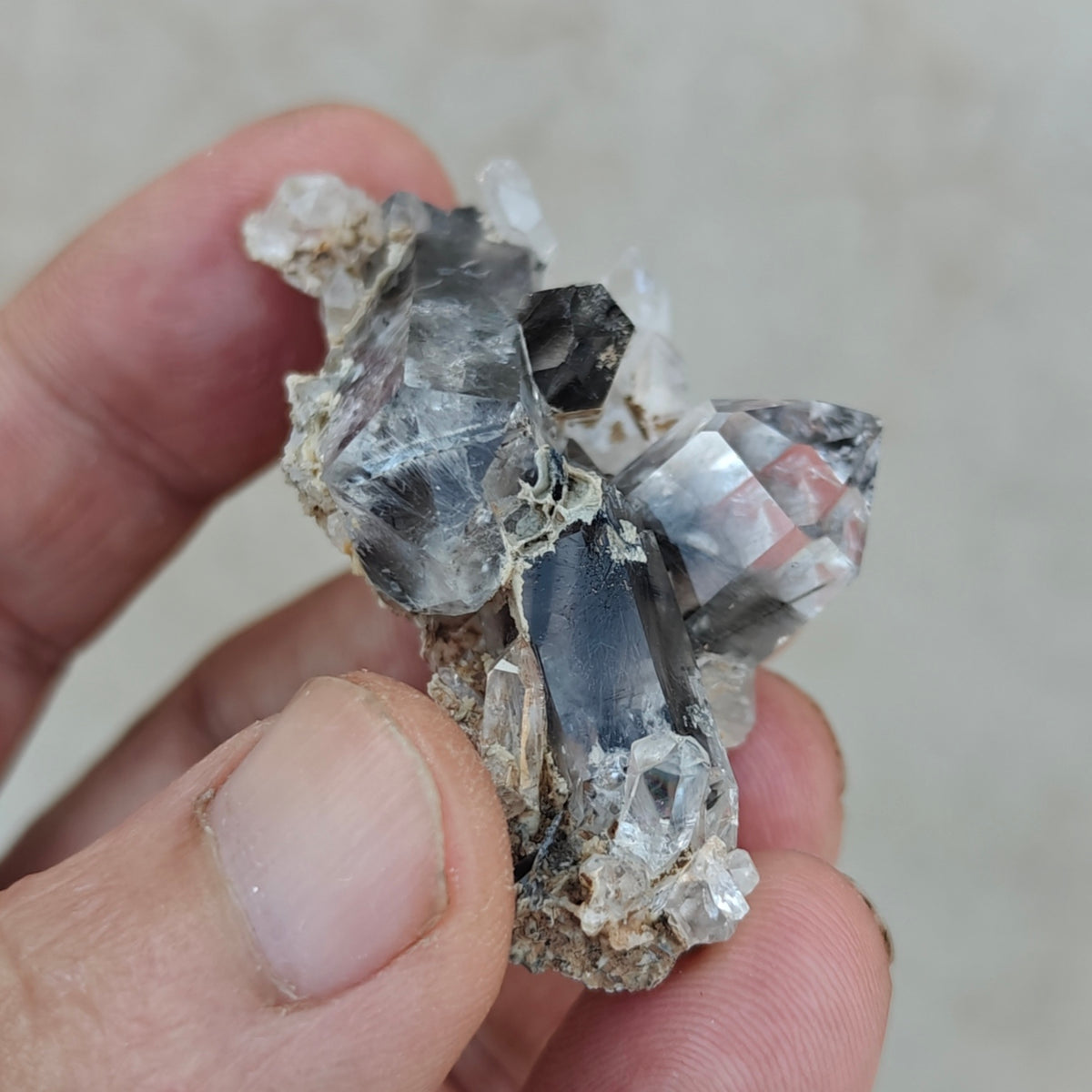 Brookite included Quartz Crystal specimen 24 grams