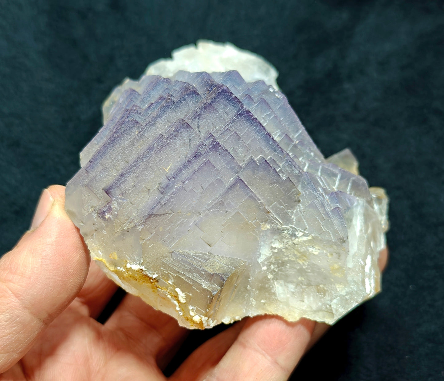 Fluorite crystal like Pyramid 500 grams