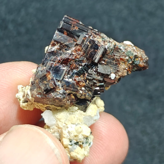 Natural dark brown Vesuvianite 15 grams