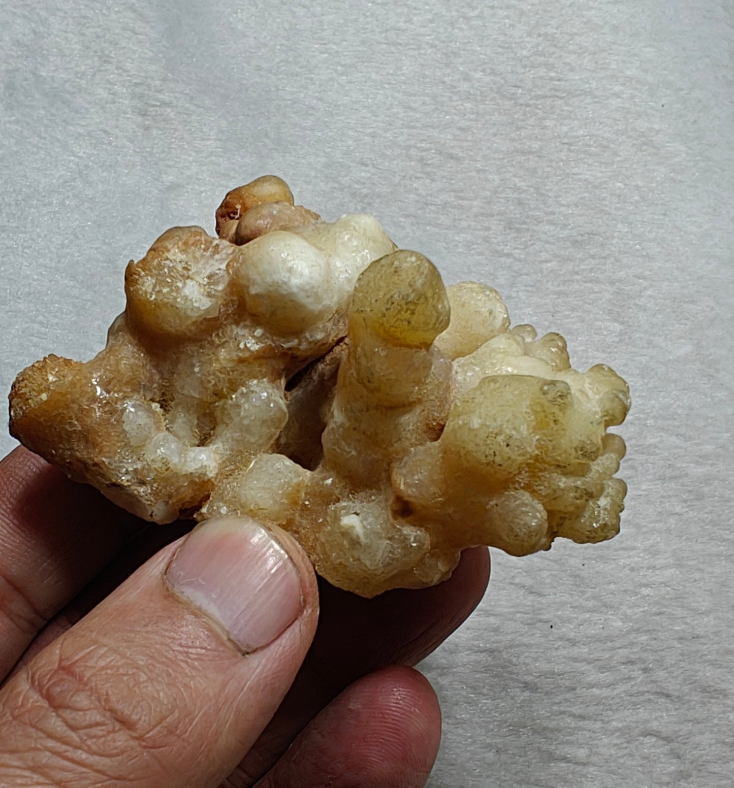 Aragonite flower shape natural terminated crystals 112 grams