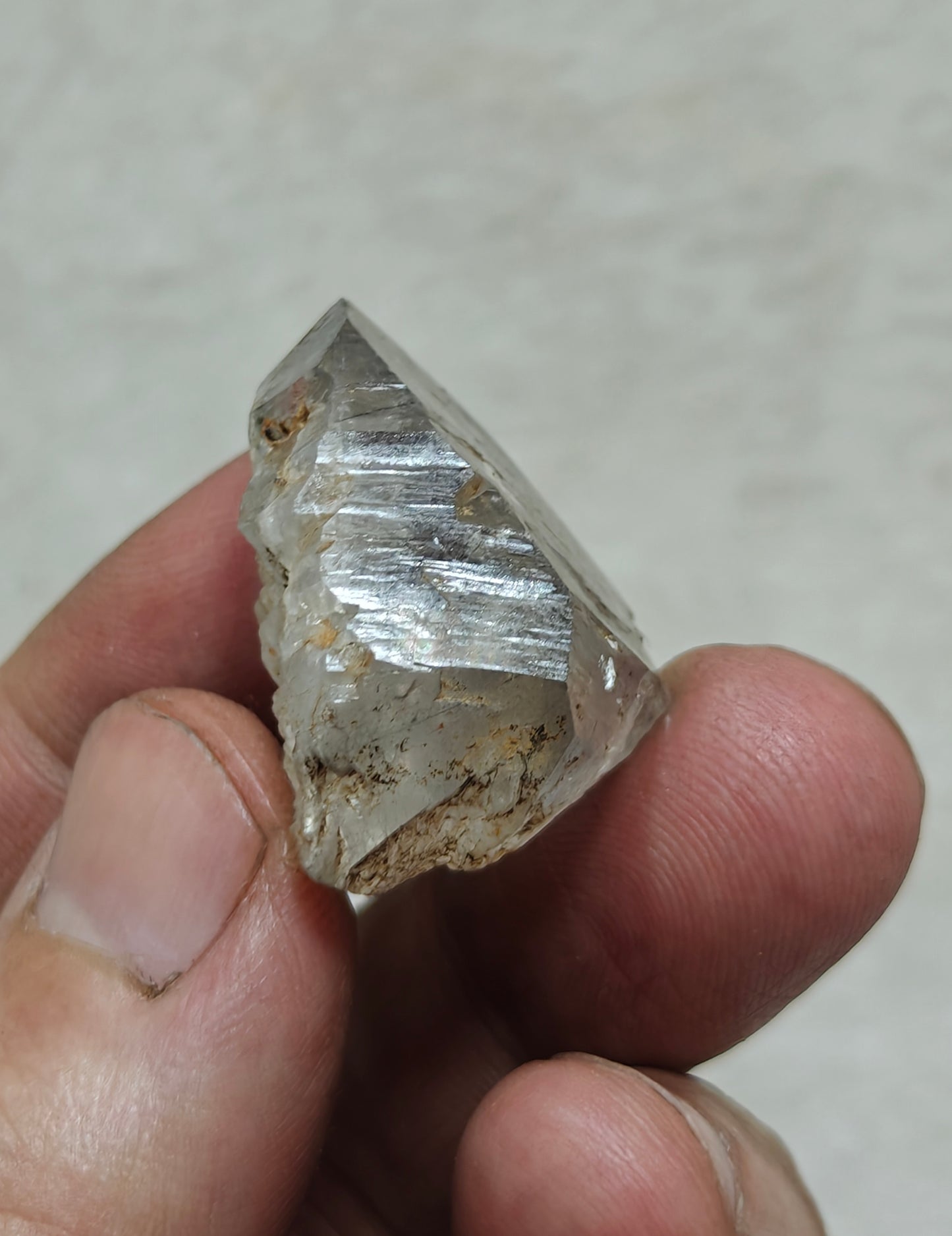 Natural terminated rutiles included quartz crystal 20 grams