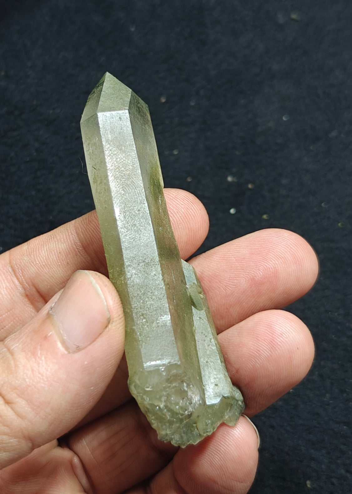 Natural Chlorite Quartz 44 grams