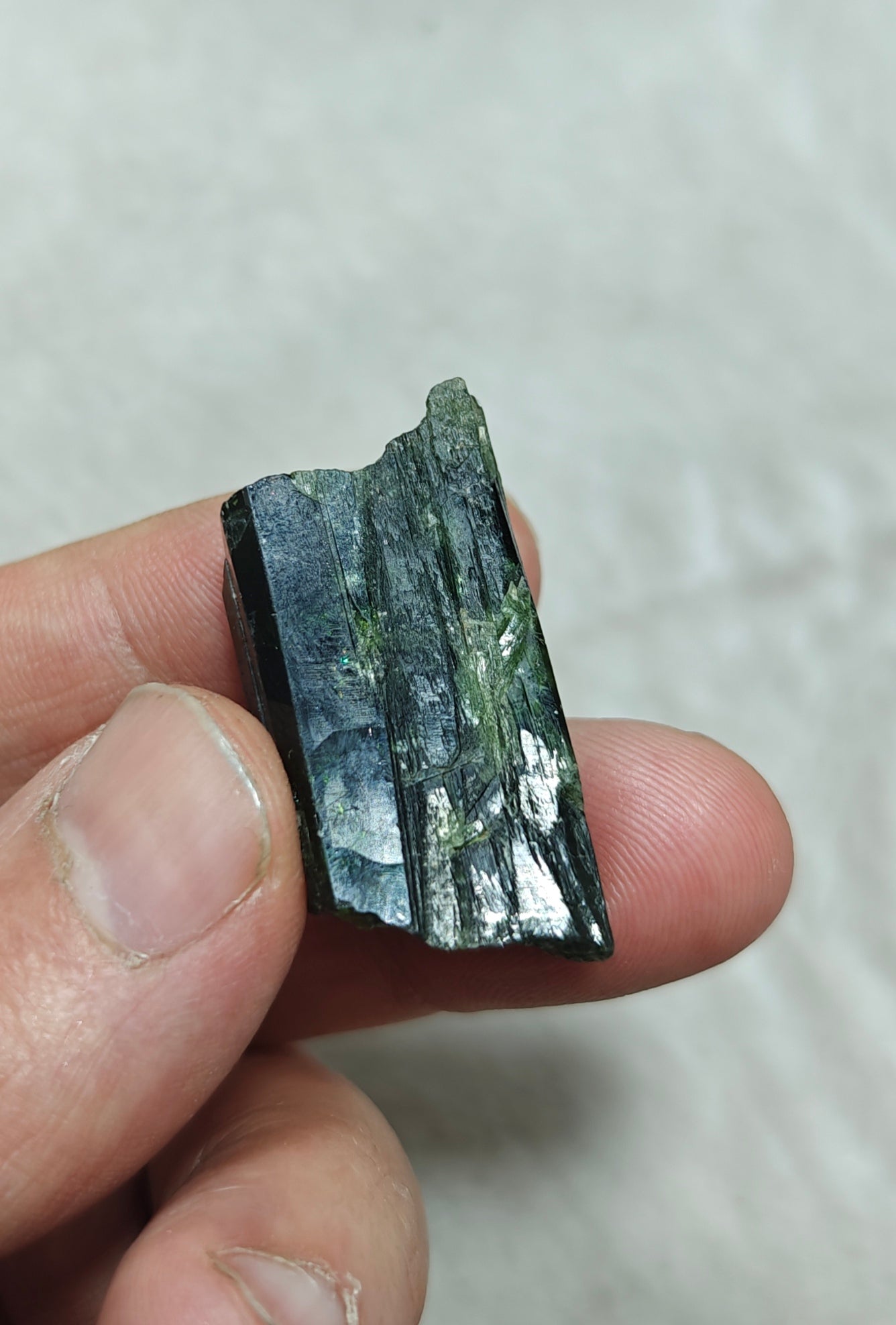 Natural diopside crystal 18 gram