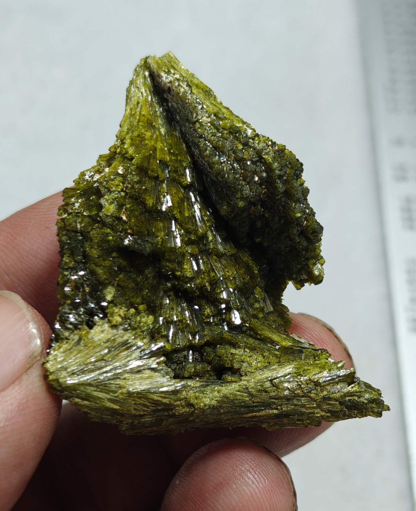 Natural Epidote cluster spray 35 grams