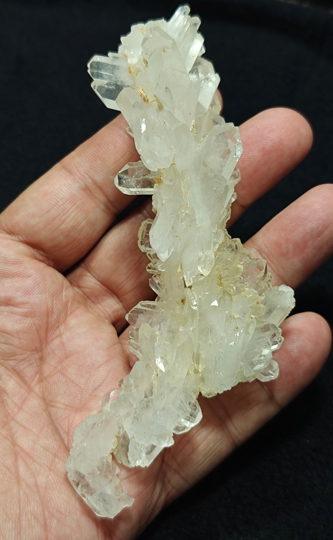 An amazing high quality aesthetic specimen of terminated Quartz Crystal 108 grams