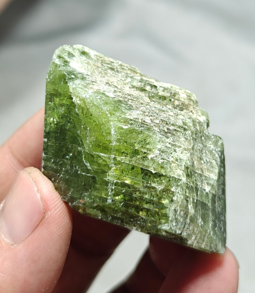 An amazing terminated diopside crystal 77 grams
