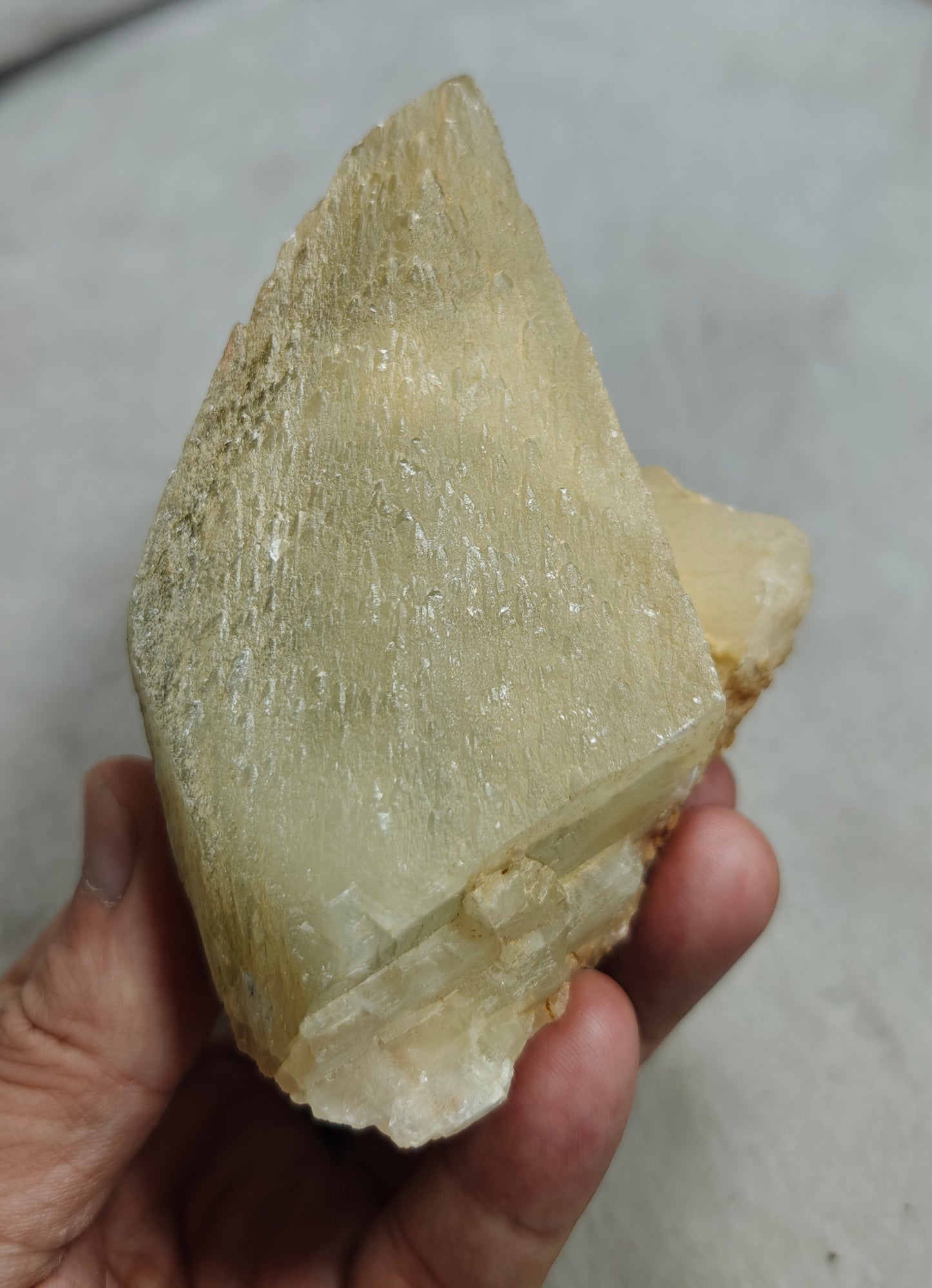 Natural Dogteeth calcite crystal 419 grams