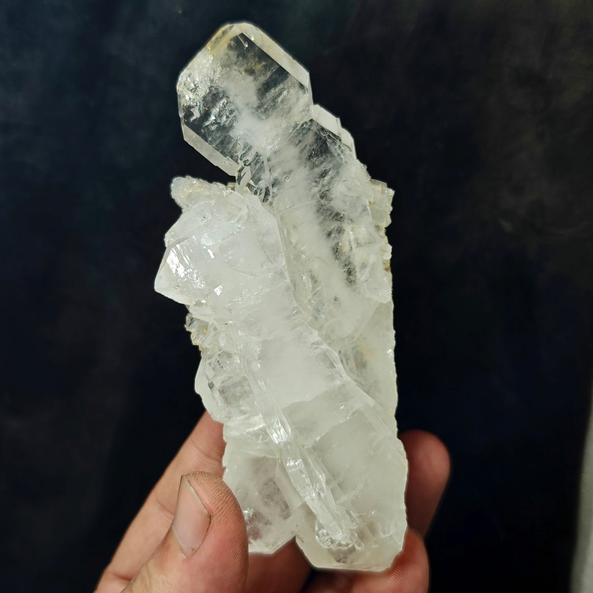 Natural Faden Quartz Crystal 184 grams