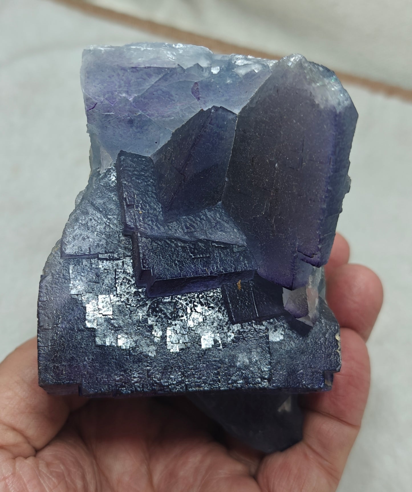 Purple & Blue Fluorite 800 grams
