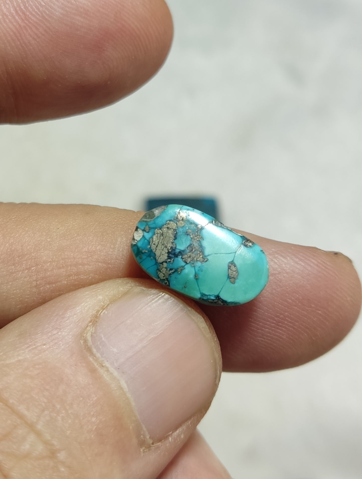 7 turquoise Cabochons 10 grams