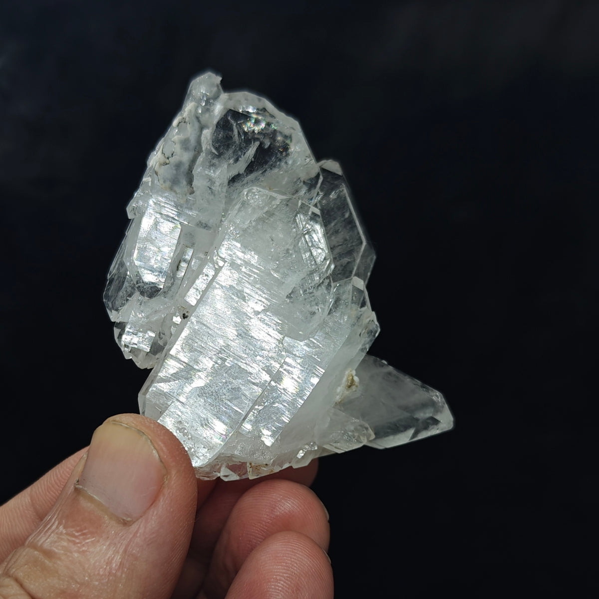 Natural Faden Quartz Crystal 59 grams