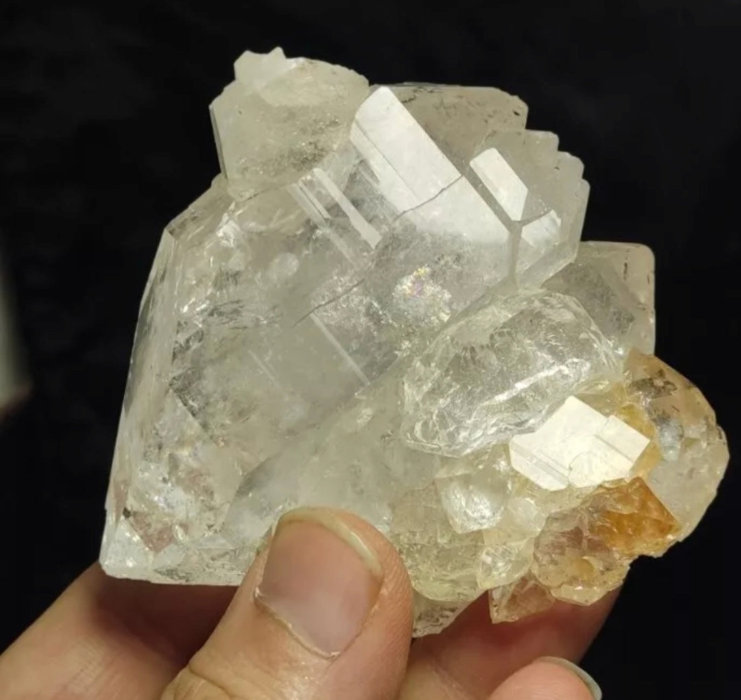 Very Aesthetic Gwindel Quartz Crystal Fully Terminated  245 grams