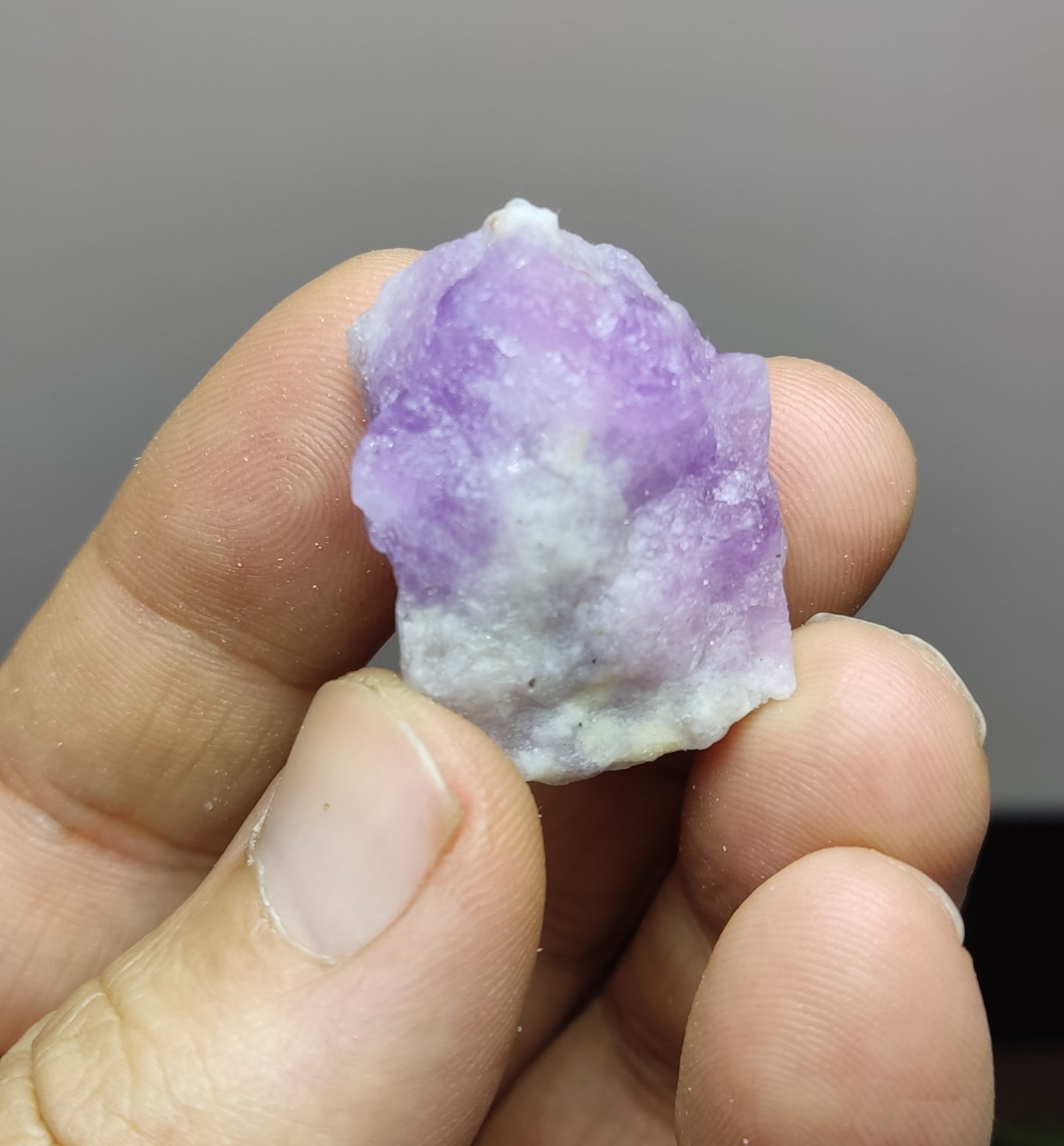 An amazing specimen hackmanite on matrix highly Tenebrescent 14 grams