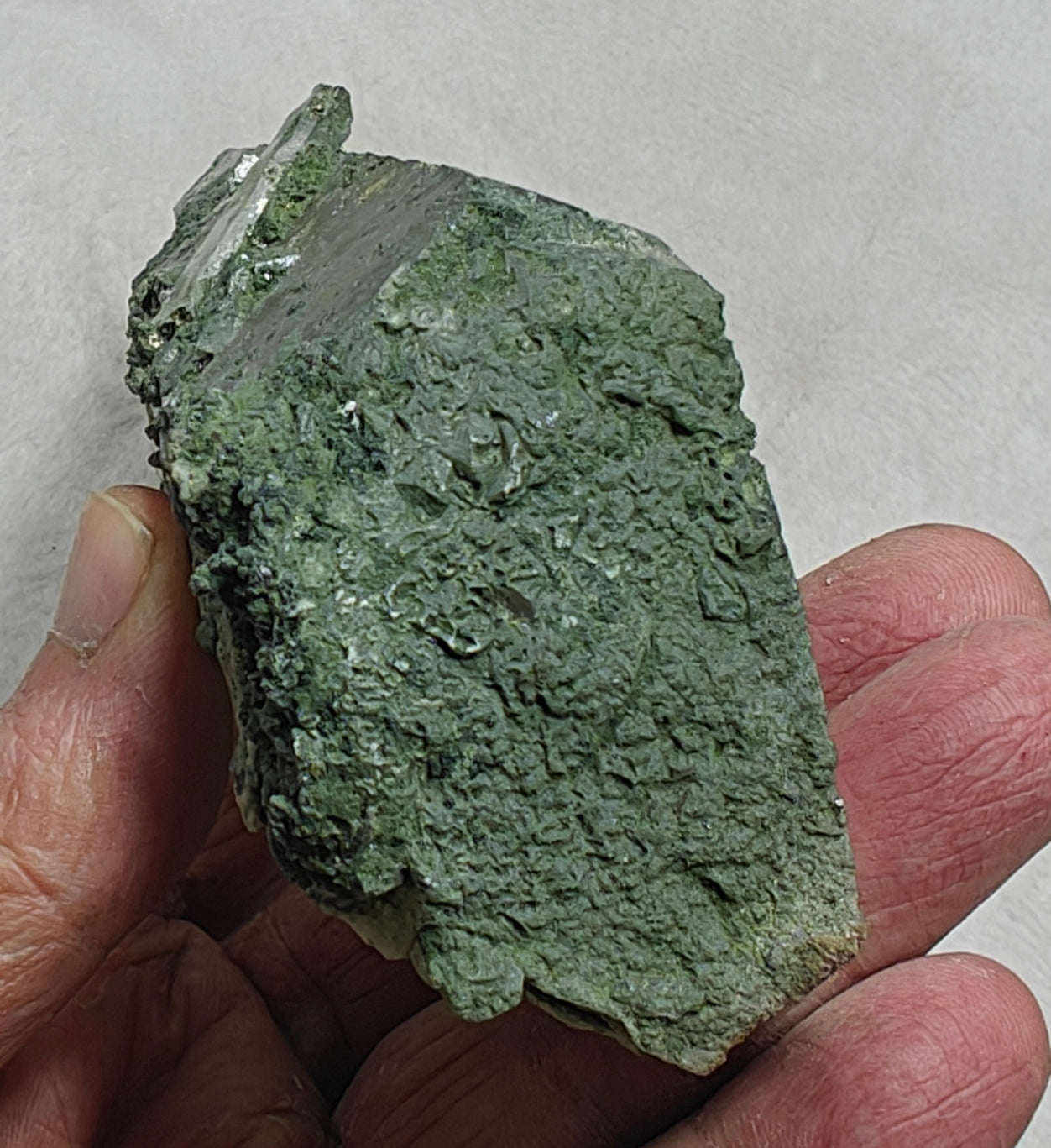 An Aesthetic Natural beautifully terminated Chlorite Quartz crystal 428 grams