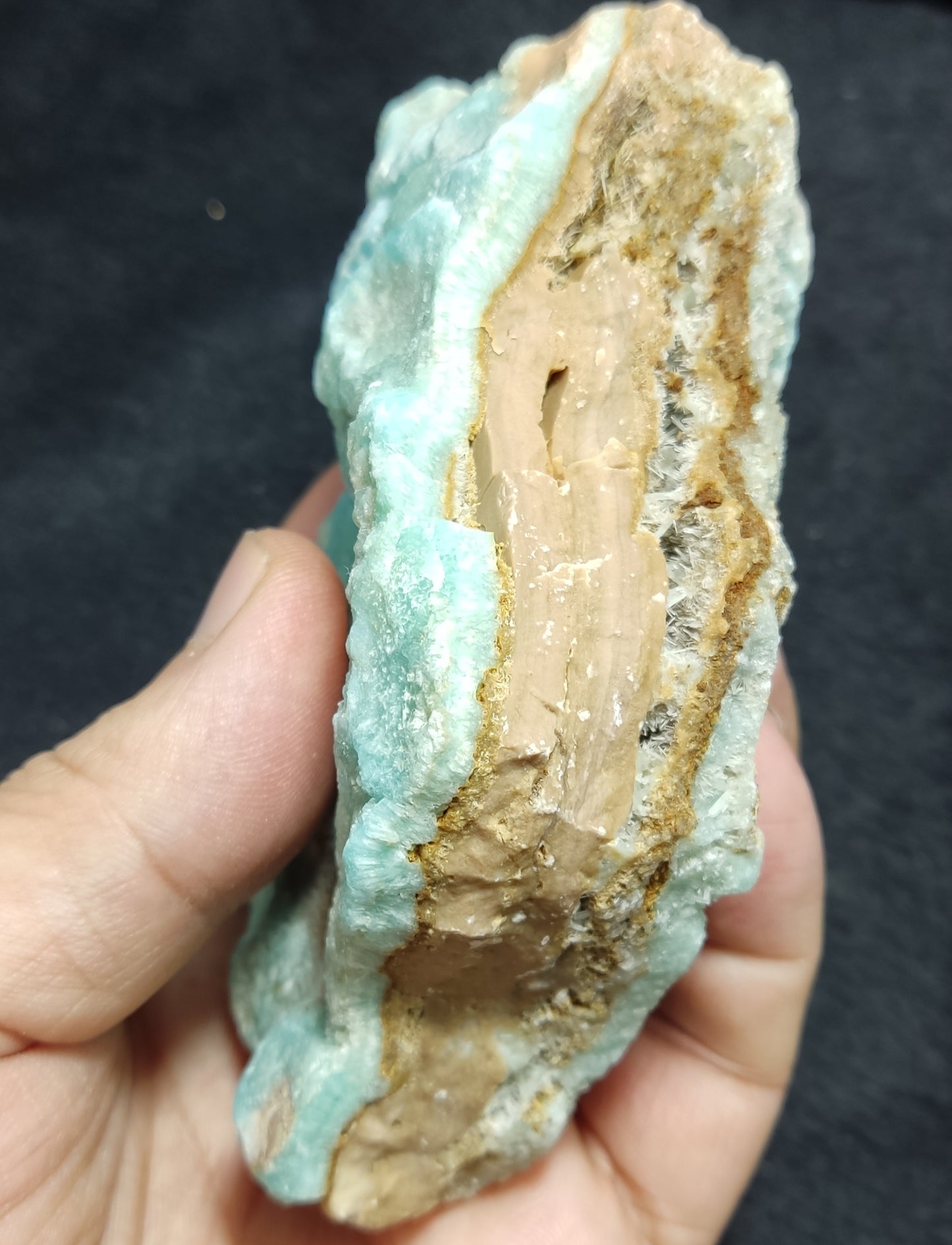 Natural Blue Aragonite 426 grams