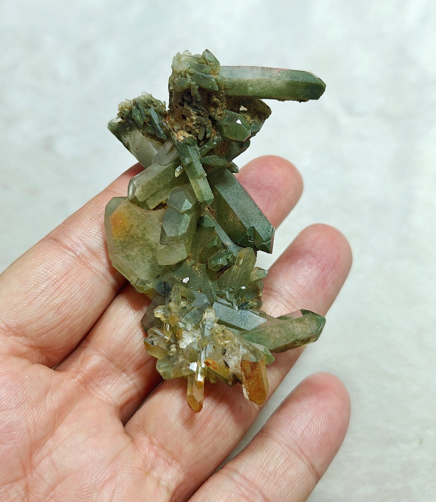 Natural Chlorite Quartz 56 grams