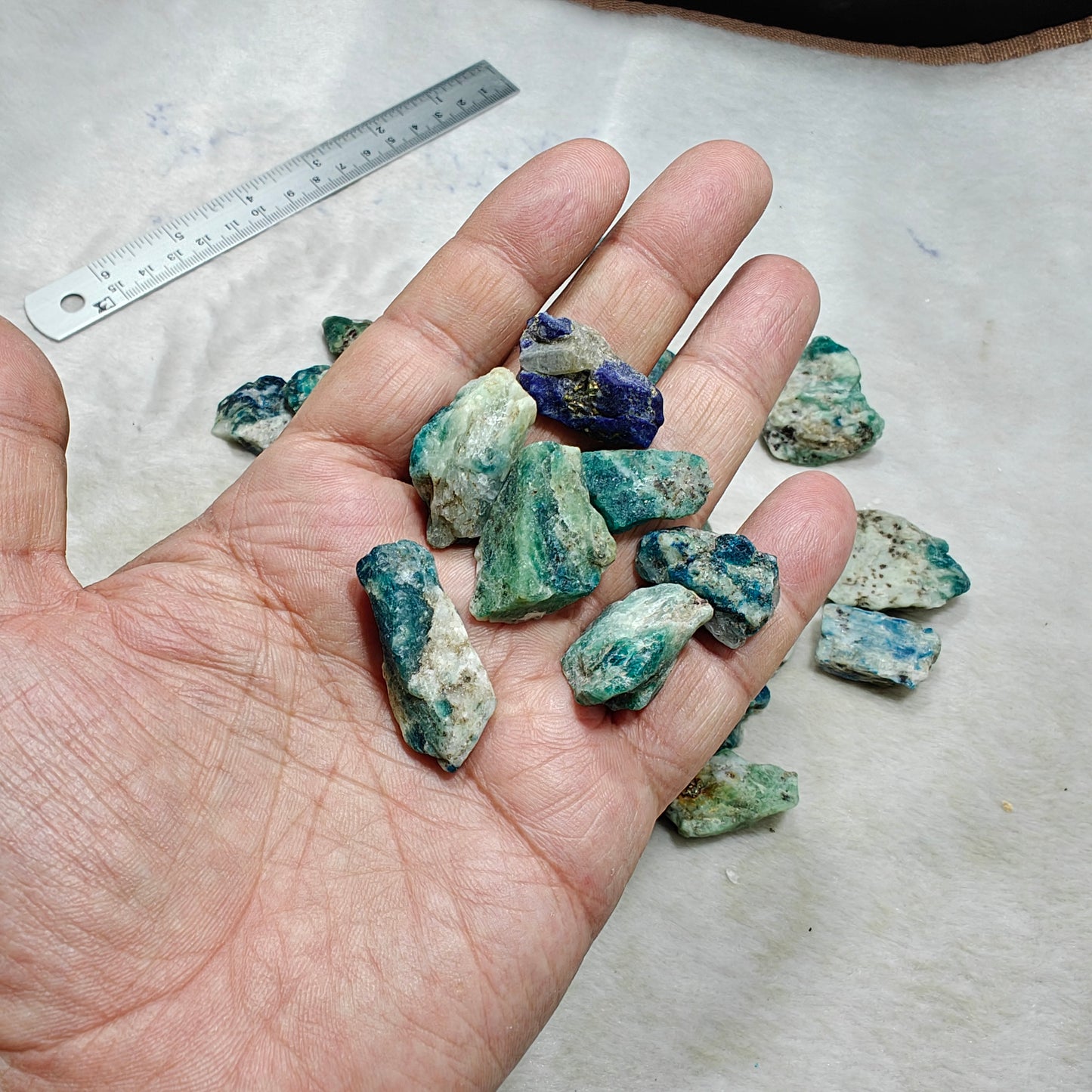 Natural fluorescent sodalite collection 450 grams