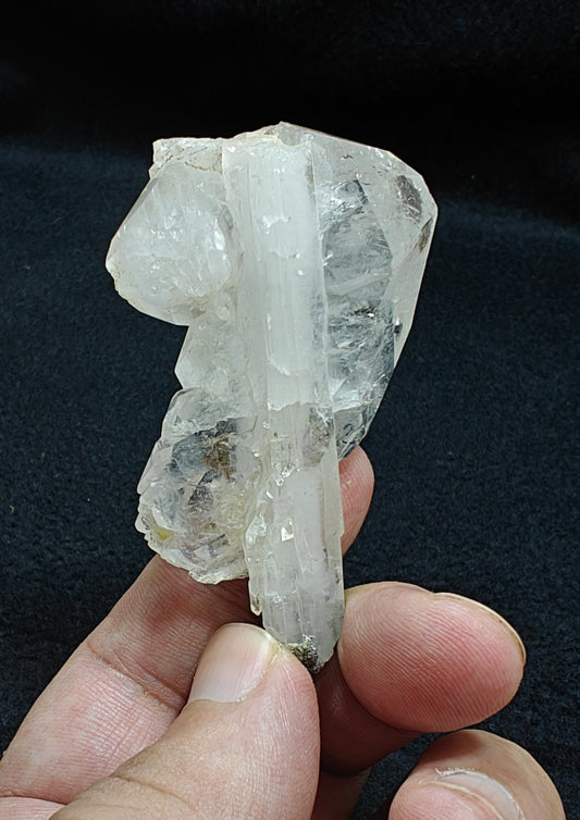 Natural Faden Quartz crystal specimen 48 grams