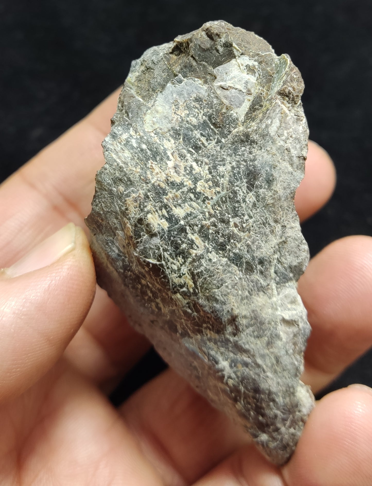 Natural yellow color Brucite crystals on matrix of chromite 114 grams