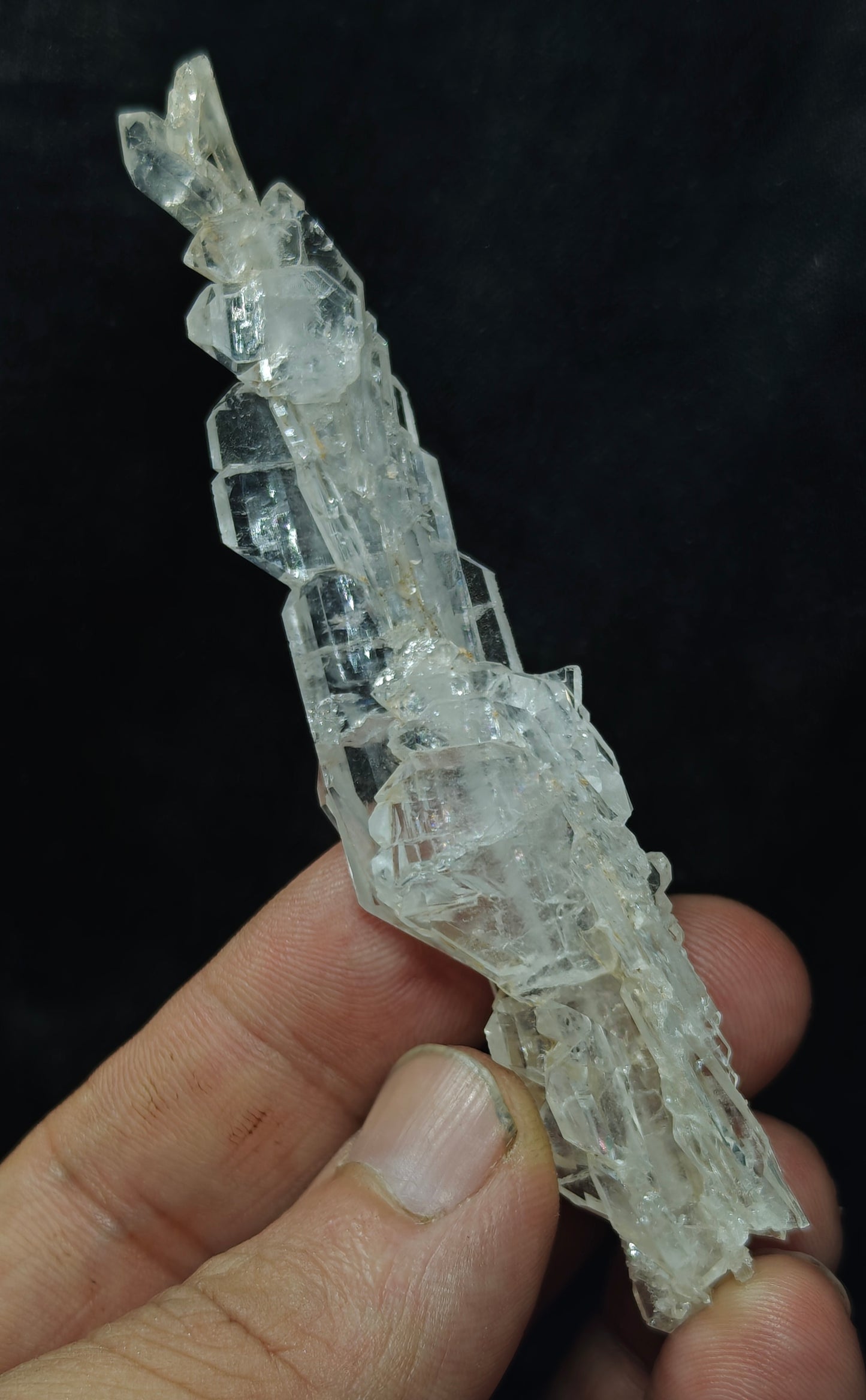 Natural faden quartz crystal 21 grams