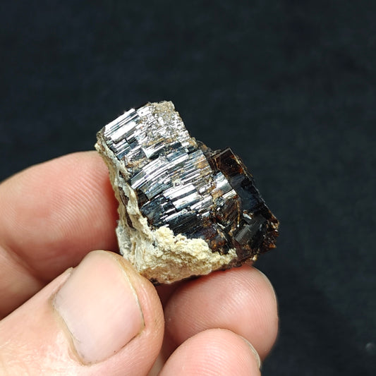 Natural dark brown Vesuvianite 19 grams