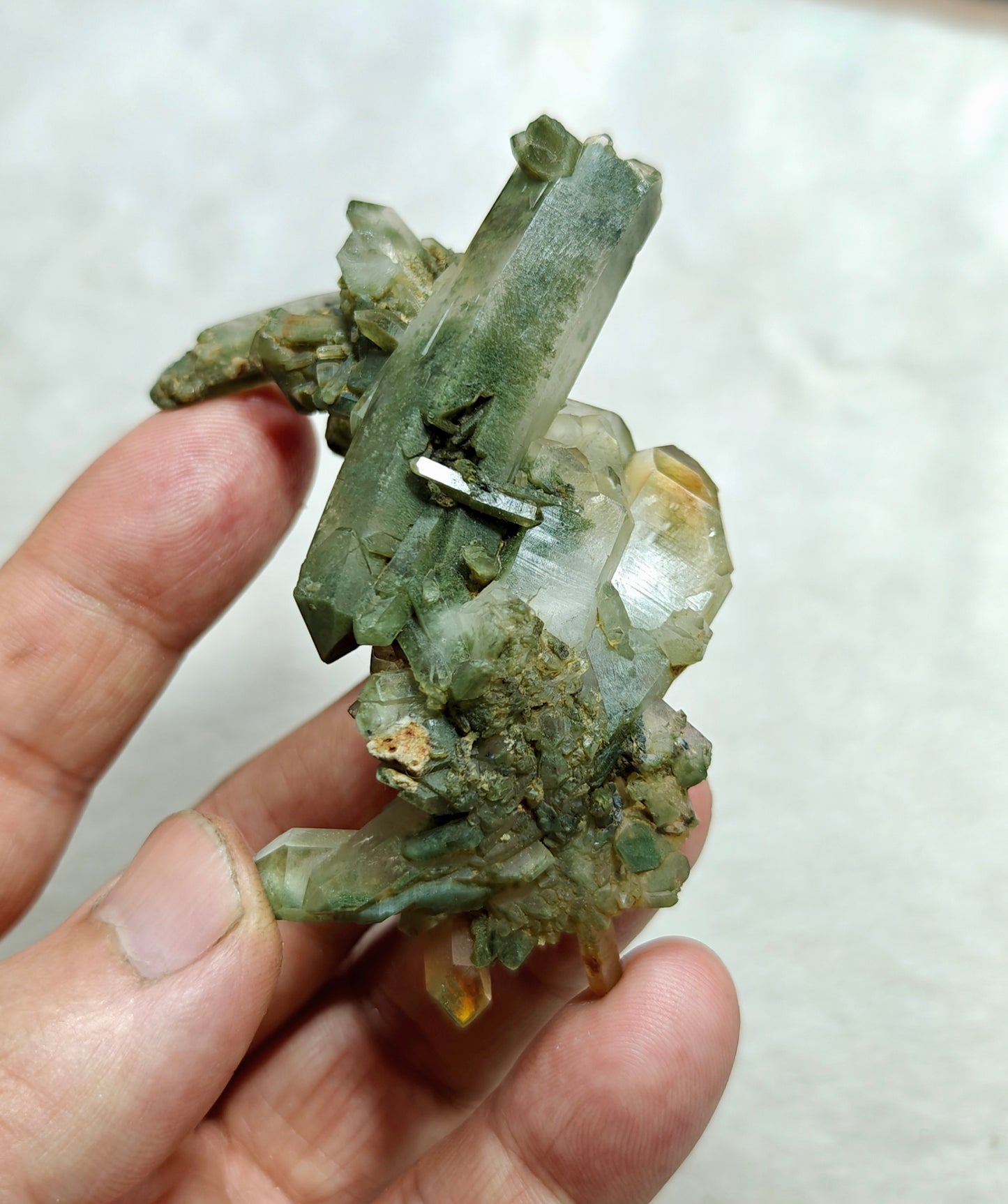 Natural Chlorite Quartz 56 grams