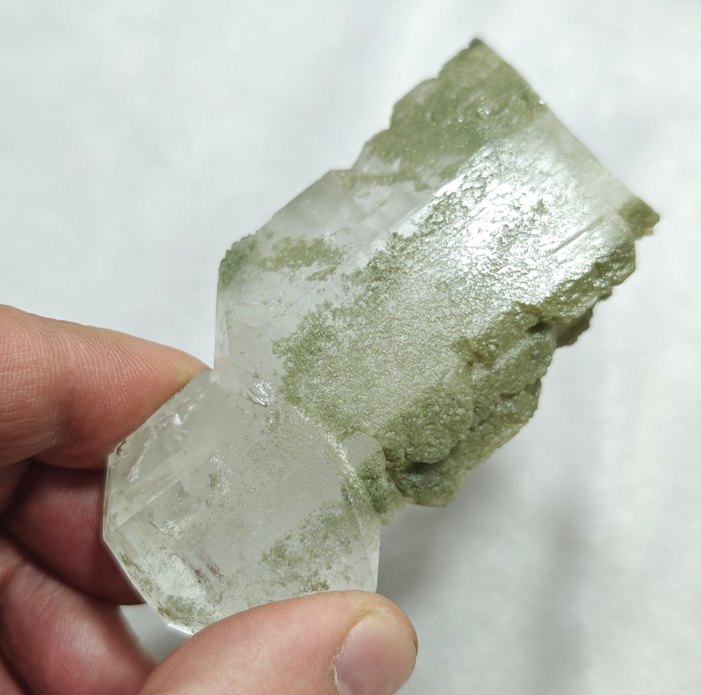 Faden/Chlorite Quartz Crystal 127 grams