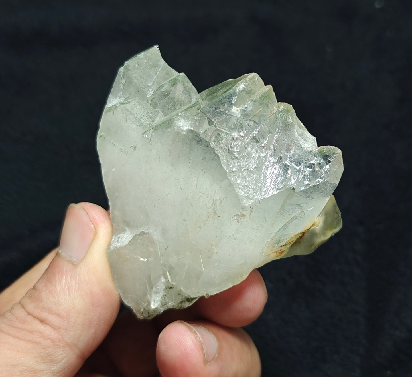 Natural terminated Chlorite Quartz 118 grams