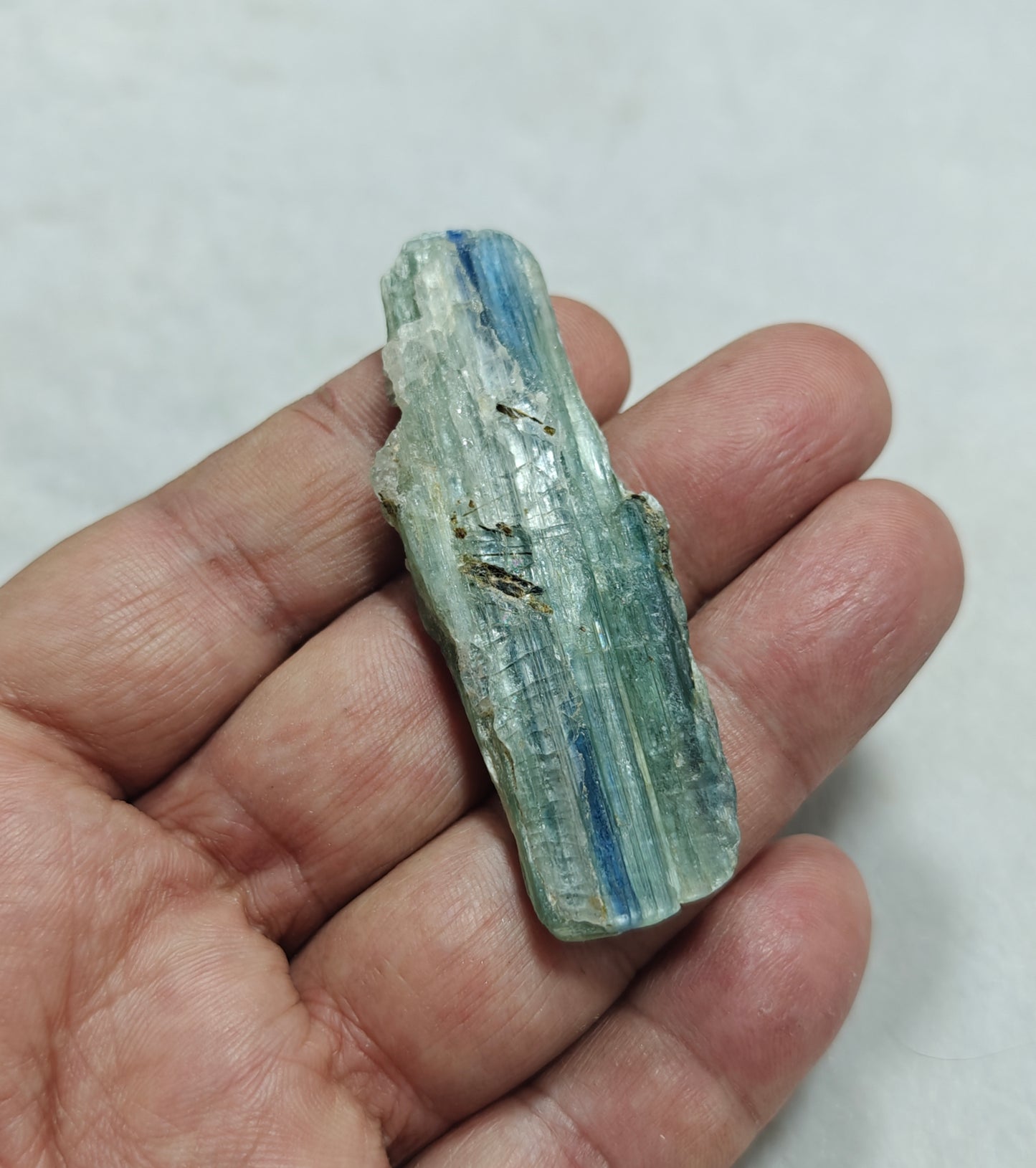 Natural blue kyanite crystal 21 grams