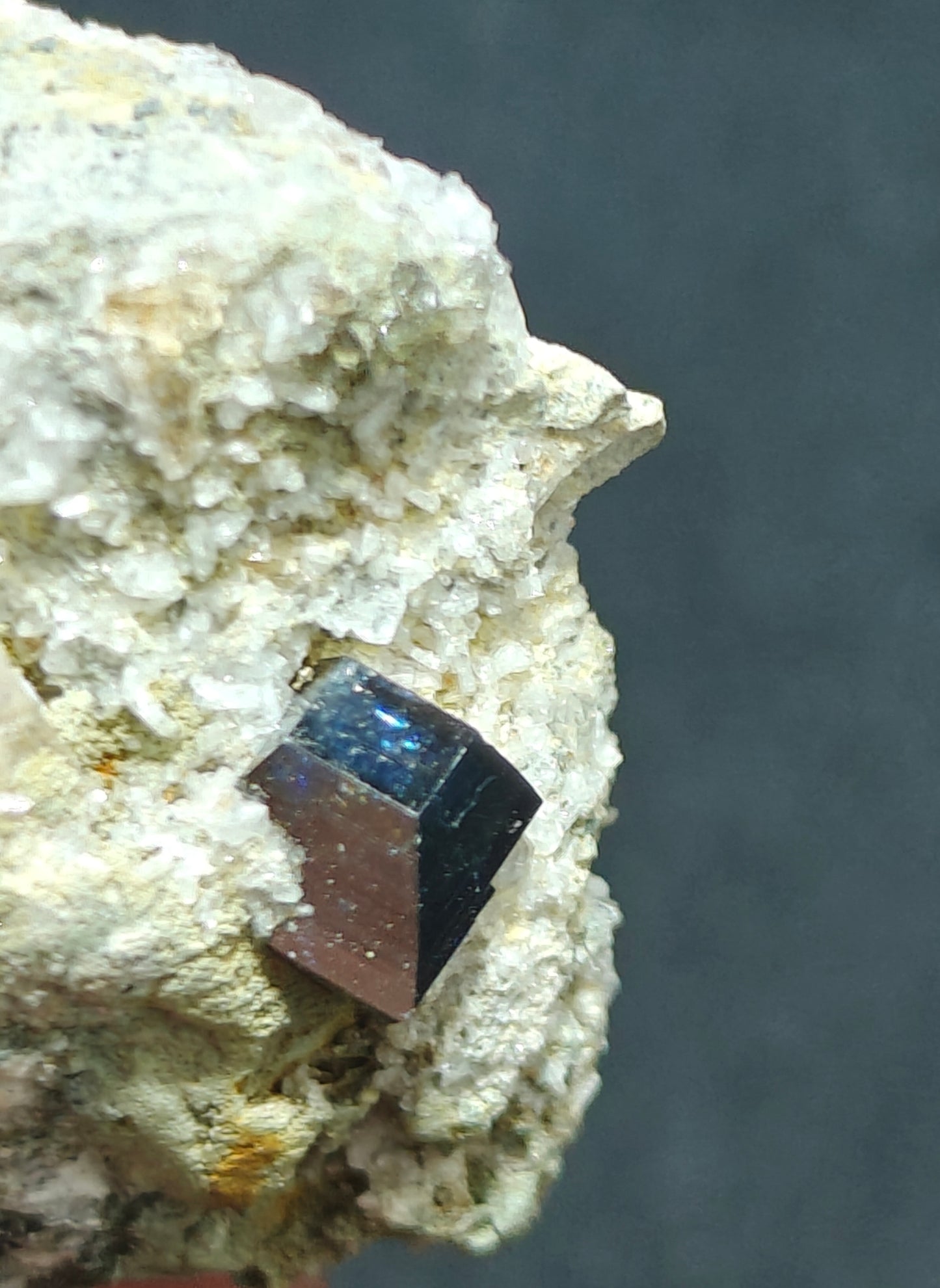 Anatase Crystal with chlorite quartz on matrix 29 grams