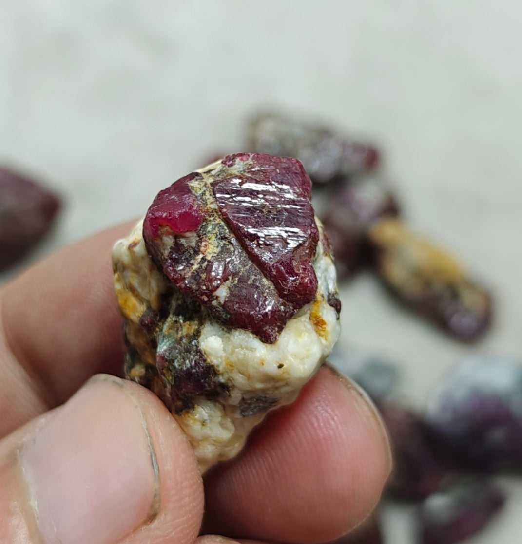 Ruby Crystals lot 119g