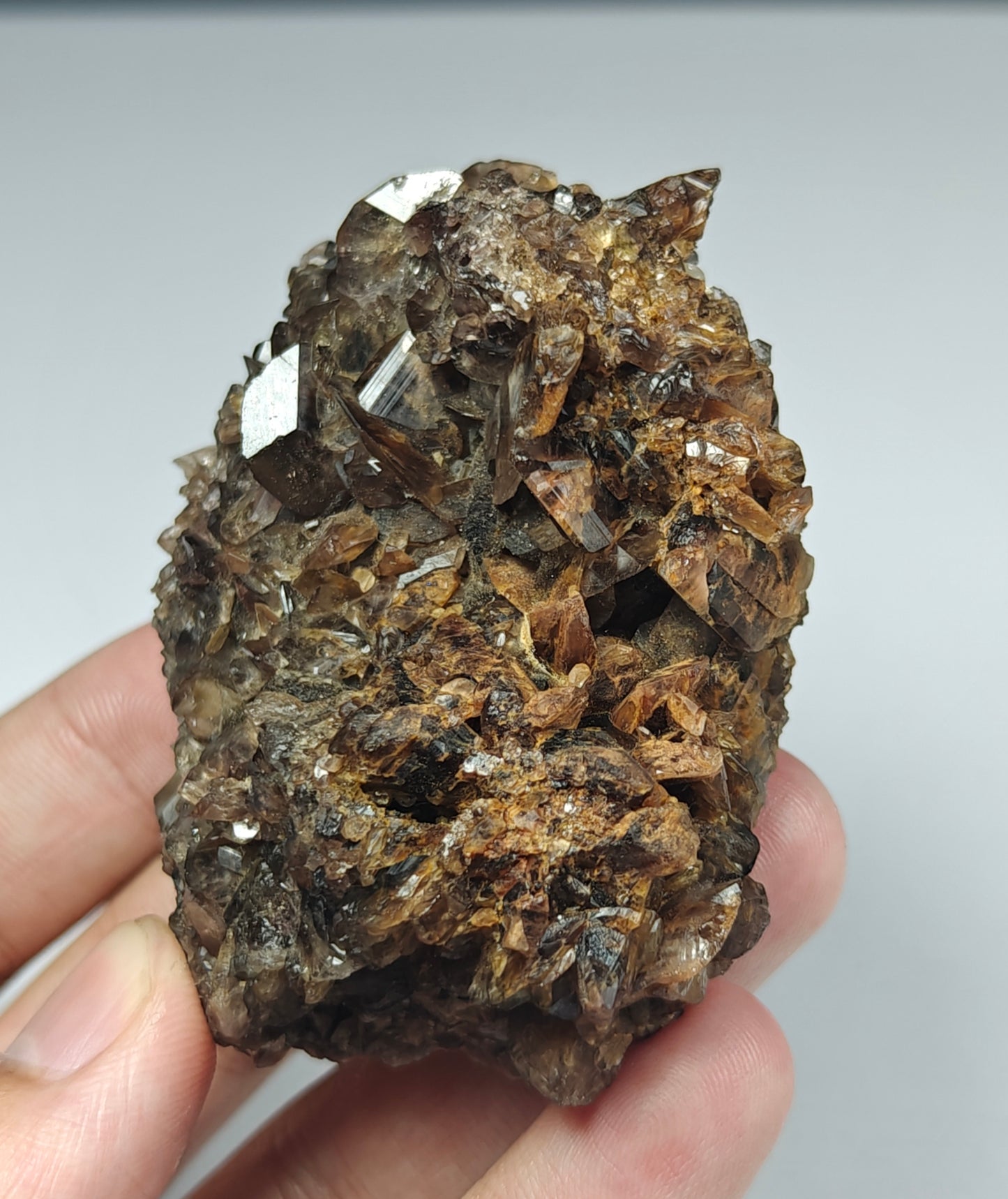 Natural axinite cluster 168 grams