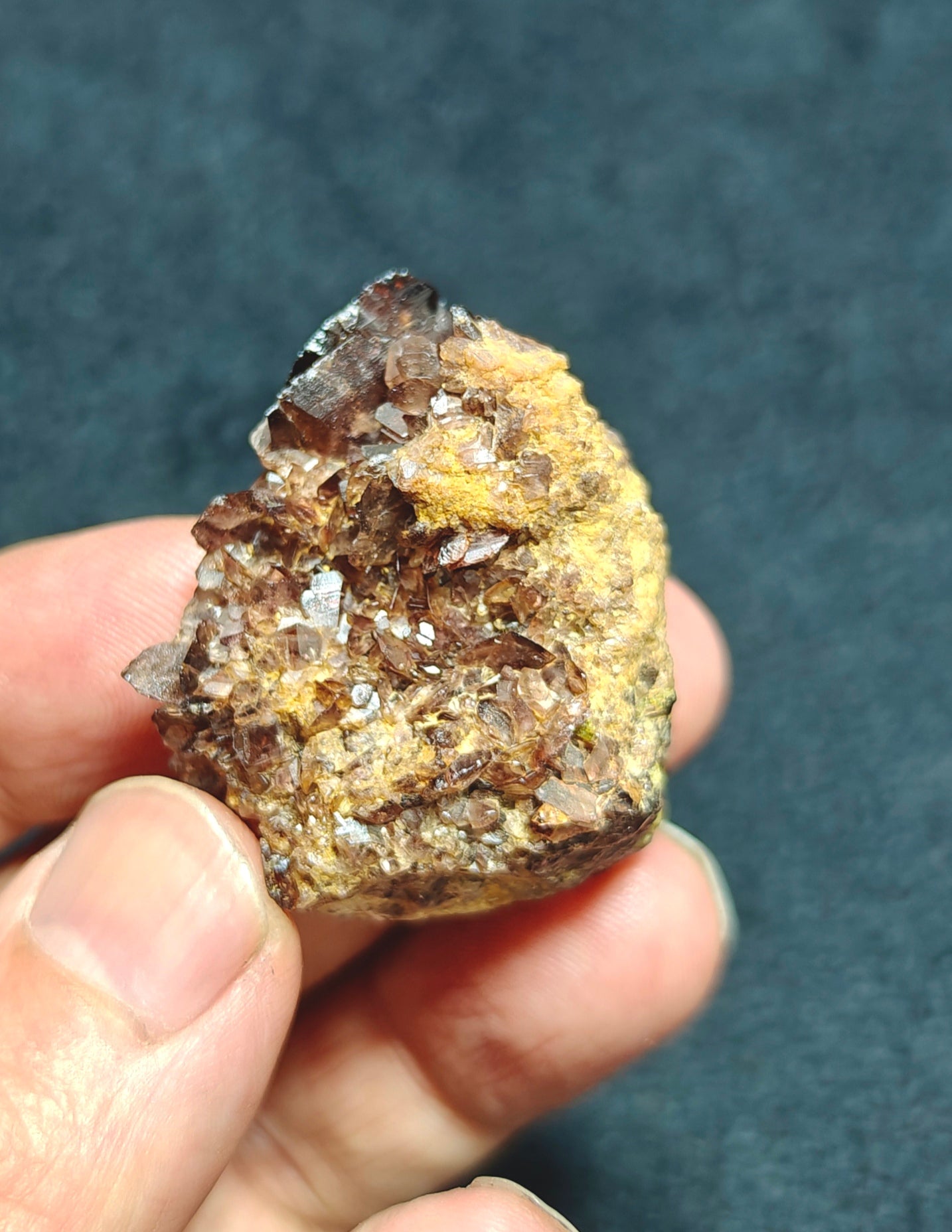 Natural axinite specimen 44 grams
