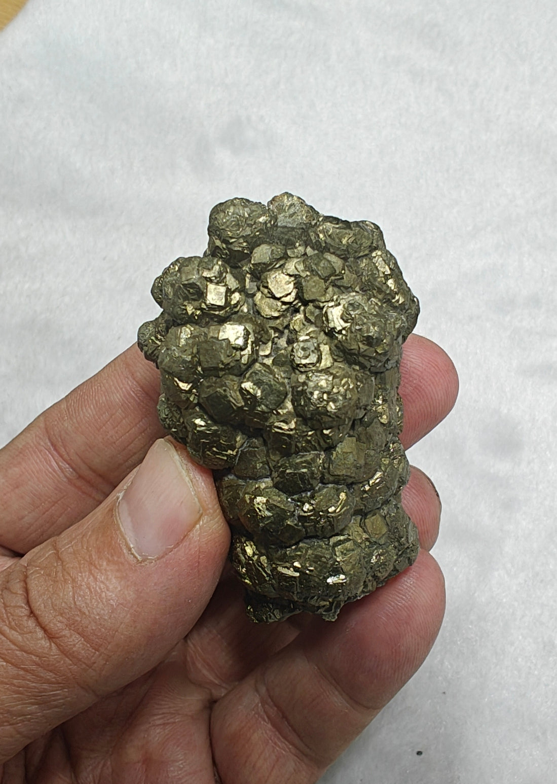 Natural pyrite marcasite crystal 152 grams