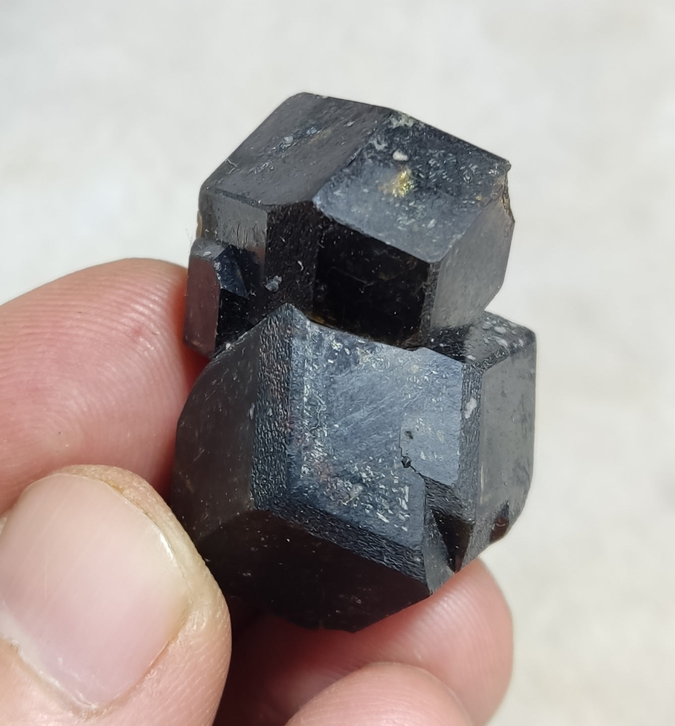 Natural Twin Andradite Garnets Specimen 36 grams