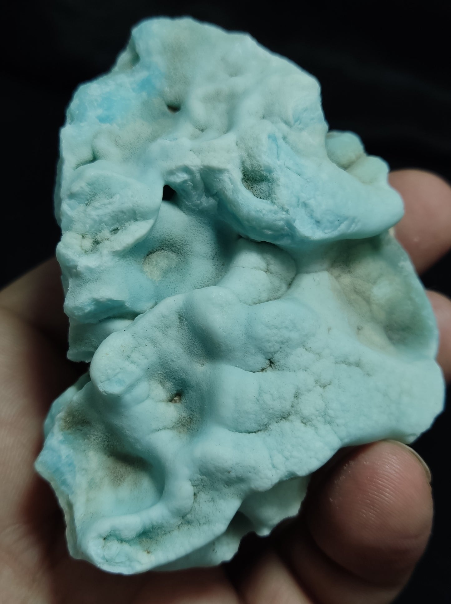 Natural Blue Aragonite 206 grams