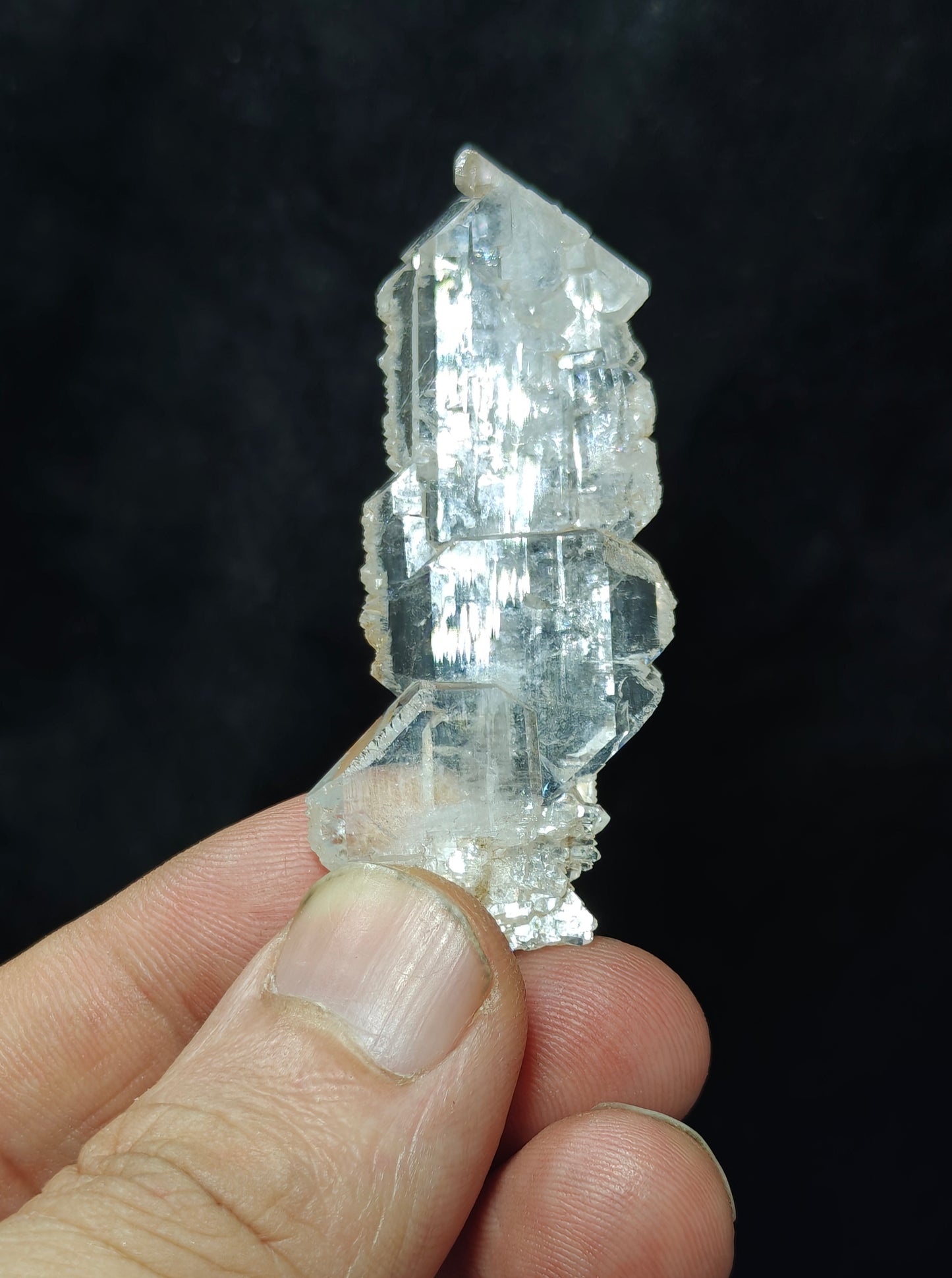 Natural faden quartz crystal 15 grams