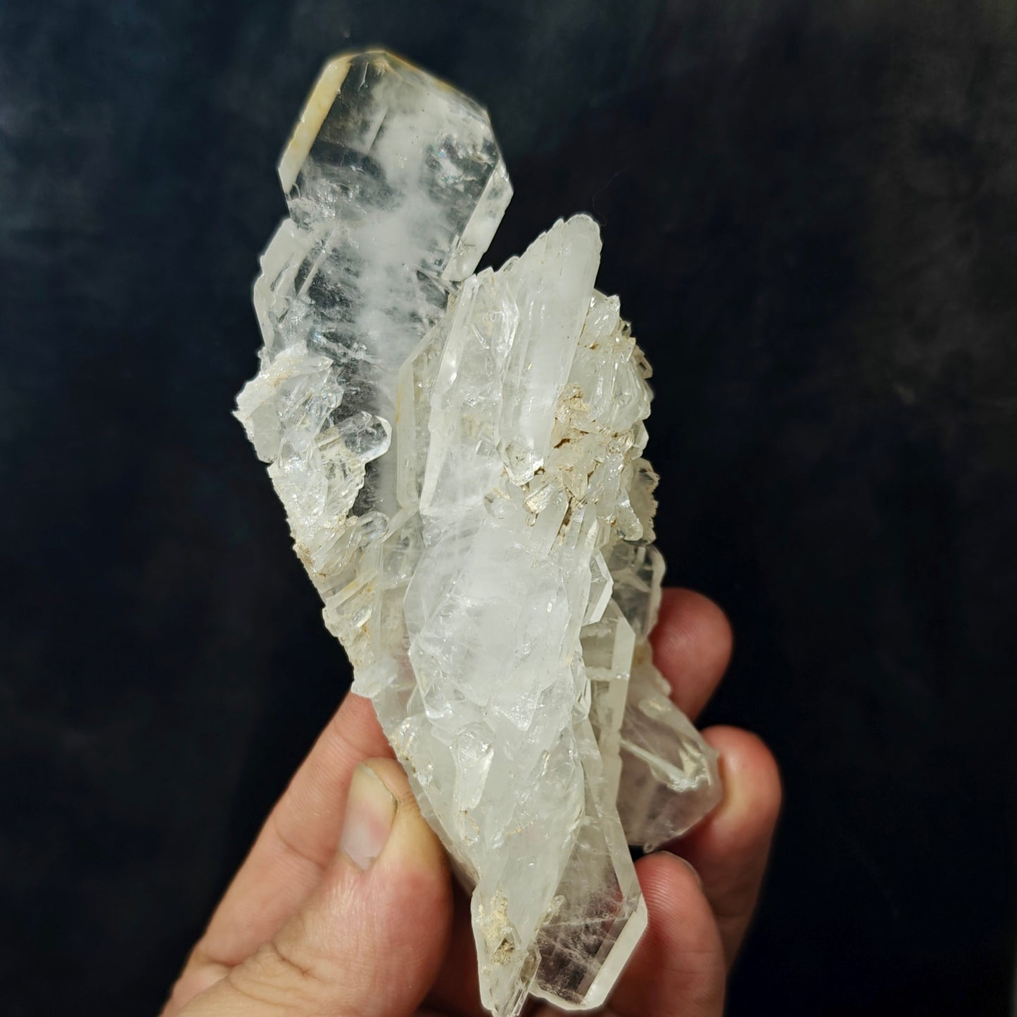 Natural Faden Quartz Crystal 184 grams
