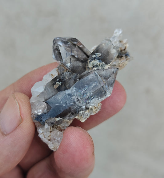 Brookite included Quartz Crystal specimen 24 grams