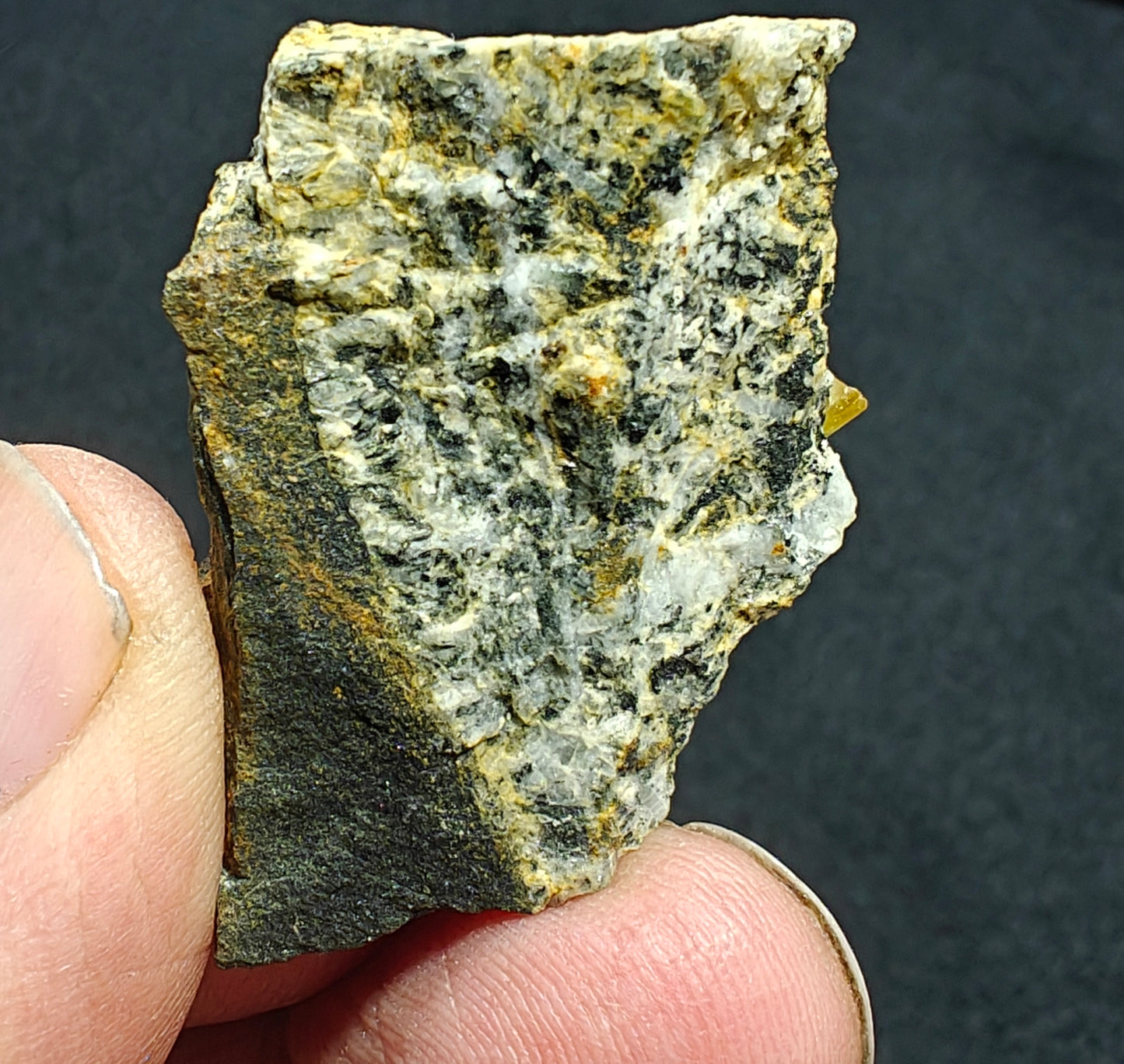 Titanite sphene with actinolite or aegirine on matrix 21g