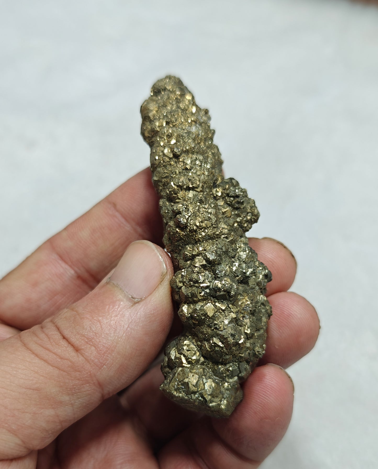 Rocks Gems Minerals Crystals Stones: Natural pyrite specimen 92 grams