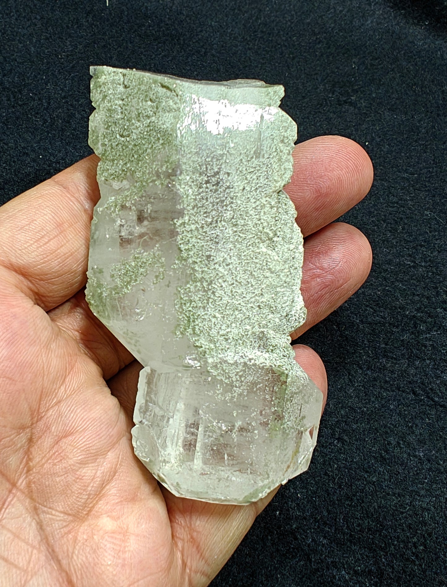 Faden/Chlorite Quartz Crystal 127 grams
