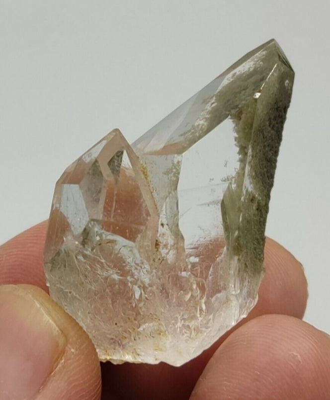 A very Aesthetic Natural beautifully terminated Chlorite Quartz crystal 22 grams