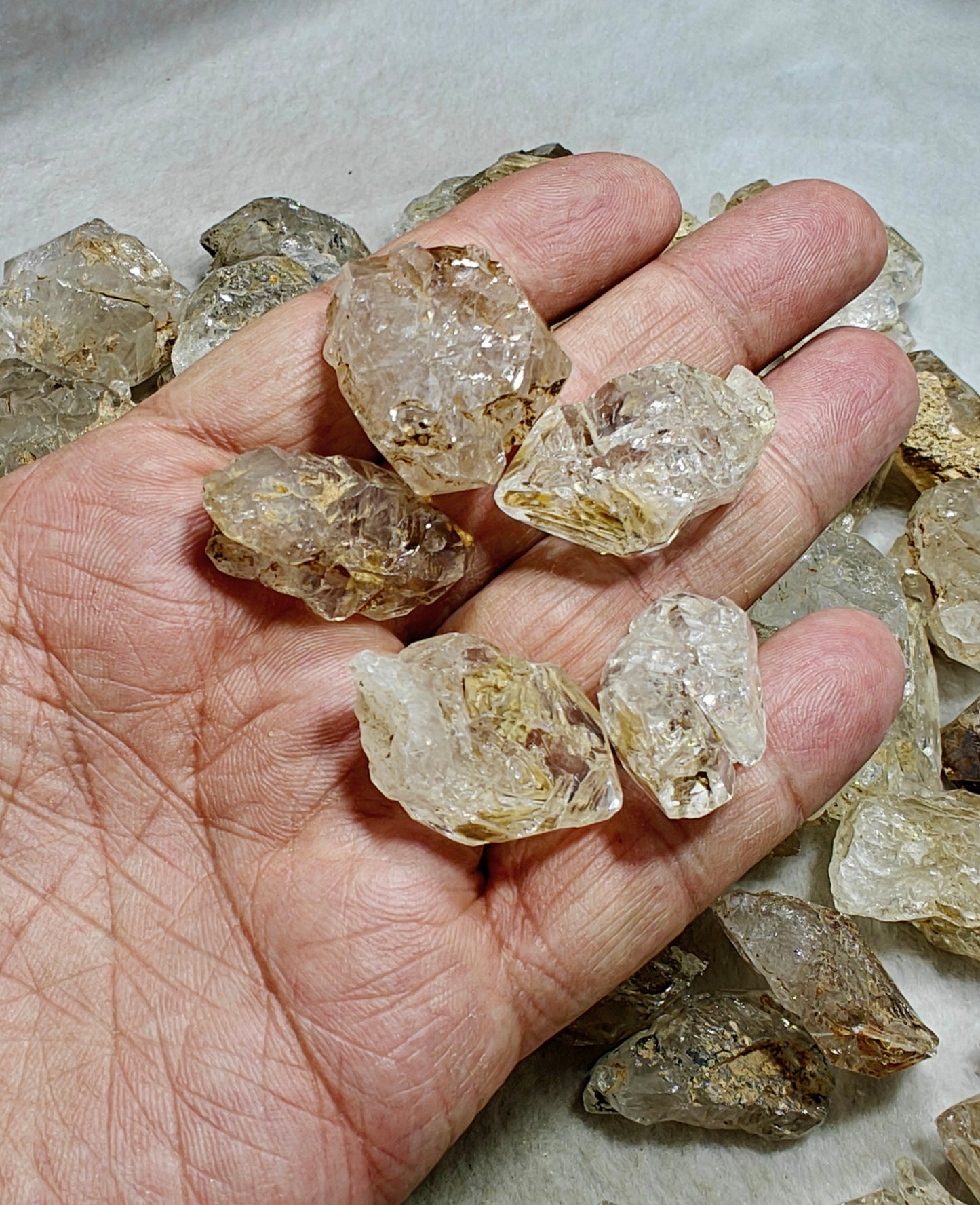 Fenster quartz window quartz crystals collection 900 grams